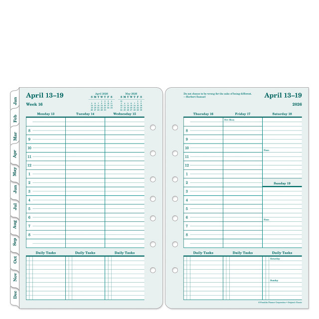 Compact Planners: Portable Daily & Weekly Planners | Franklin Planner