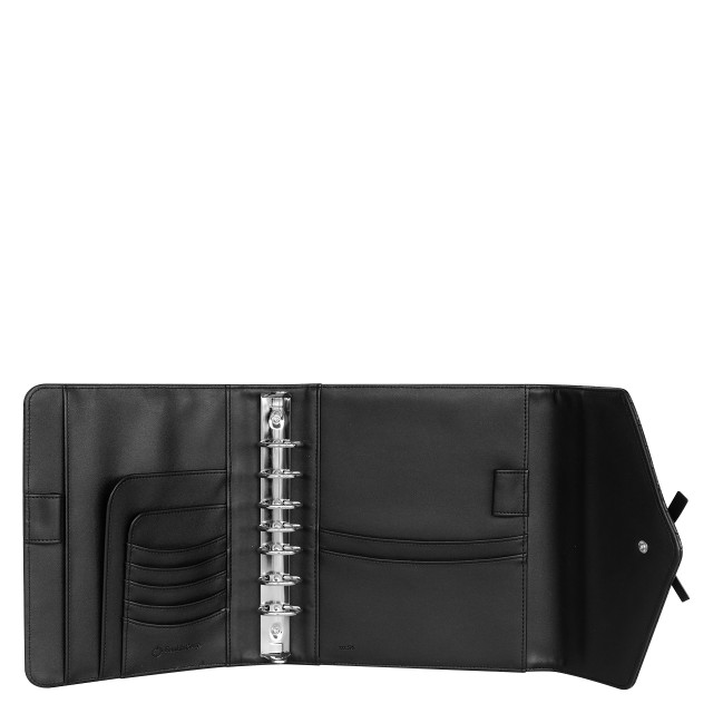 Audrey Simulated Leather Snap Binder