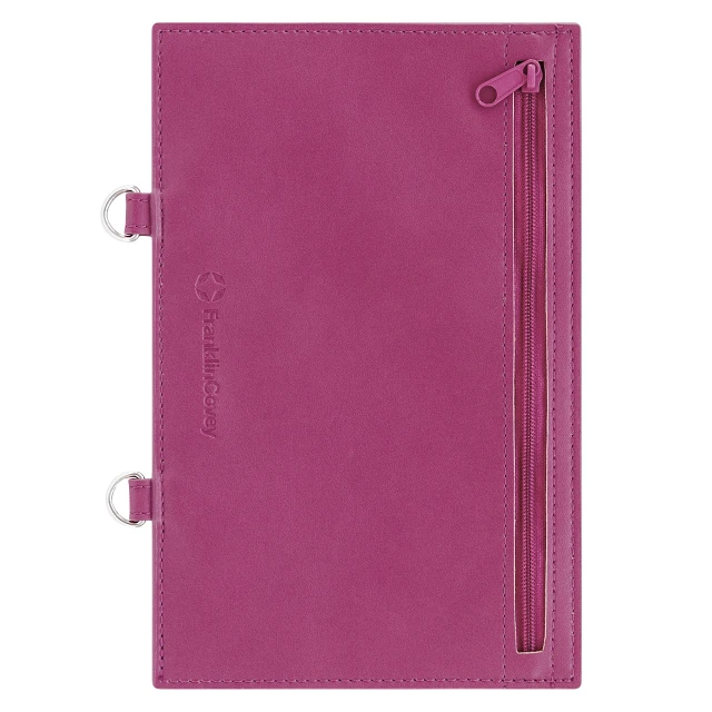 Zipper Pouch Simulated Leather