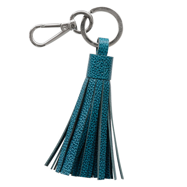 Leather Tassel Keyring