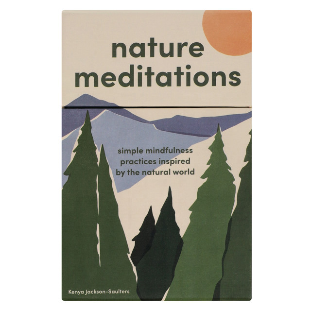 Nature Meditations Mindfulness Deck