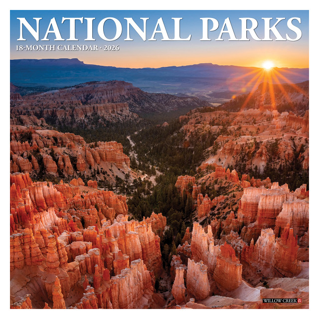 National Parks 2026 Wall Calendar