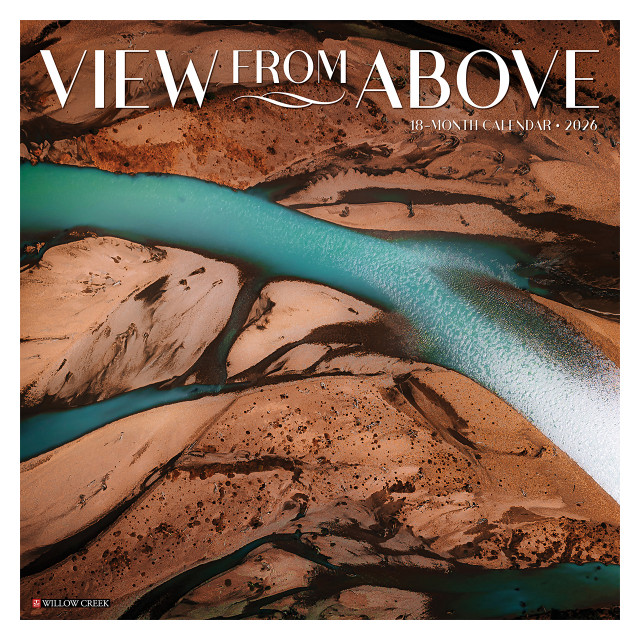 View From Above 2026 Wall Calendar