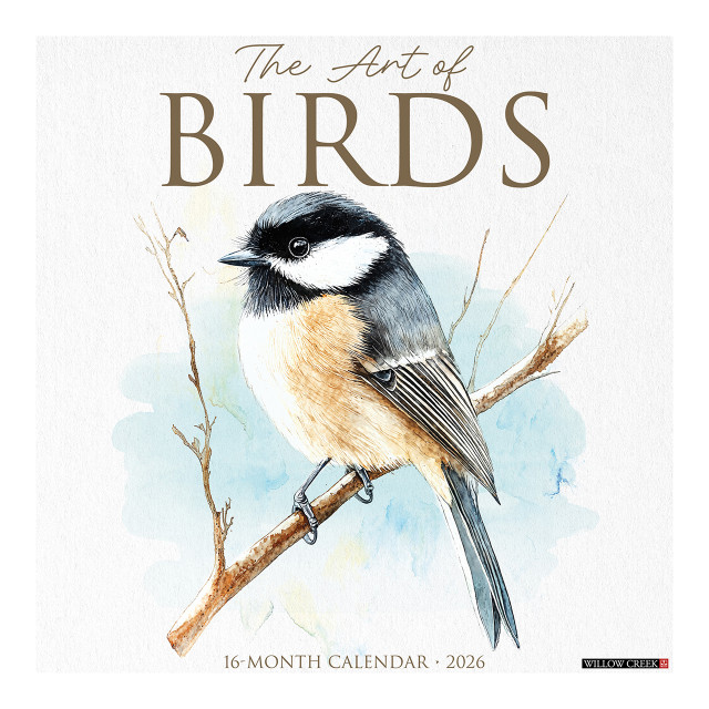 The Art of Birds 2026 Wall Calendar