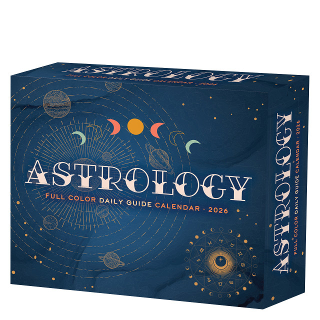Astrology Box 2026 Daily Desktop Calendar
