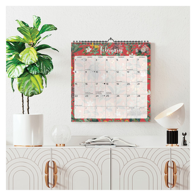 Botanical Nature 2026 12" x 12" Spiral Wall Calendar