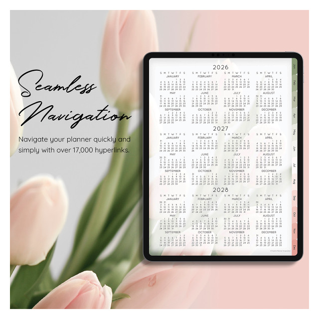 Digital Blooms Daily Planner