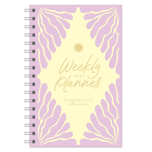 Golden Hour Planner Love Weekly Wire-Bound Planner