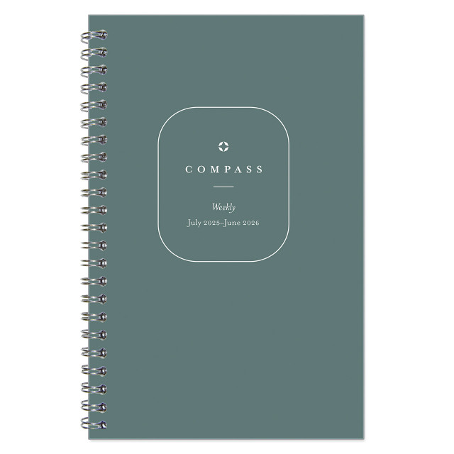 July 2025 Compass Weekly Wire-bound Planner
