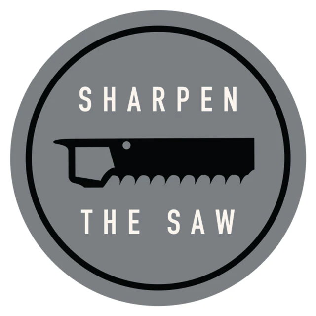 Habit 7 Die-Cut Sticker - Sharpen The Saw