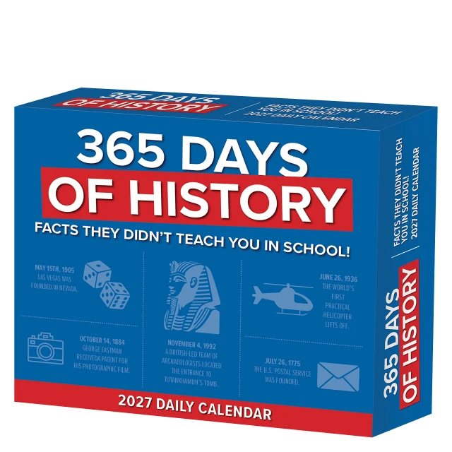 365 Days of History 2027 Box Calendar