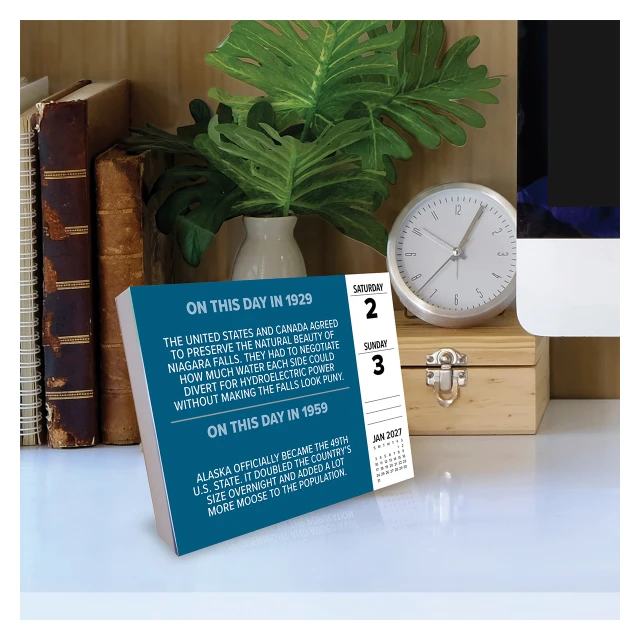 365 Days of History 2027 Box Calendar