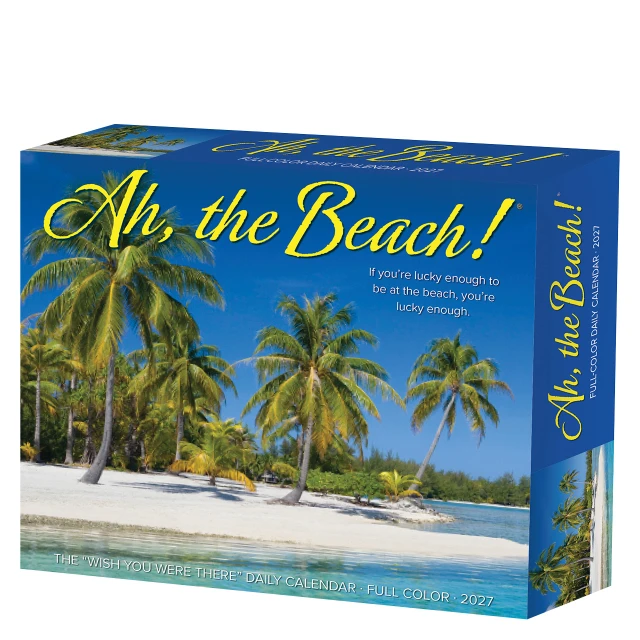 Ah, The Beach! 2027 Box Calendar