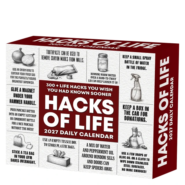 Hacks of Life 2027 Box Calendar
