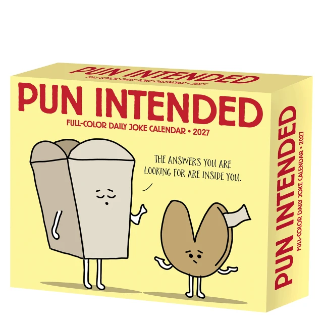 Pun Intended 2027 Box Calendar