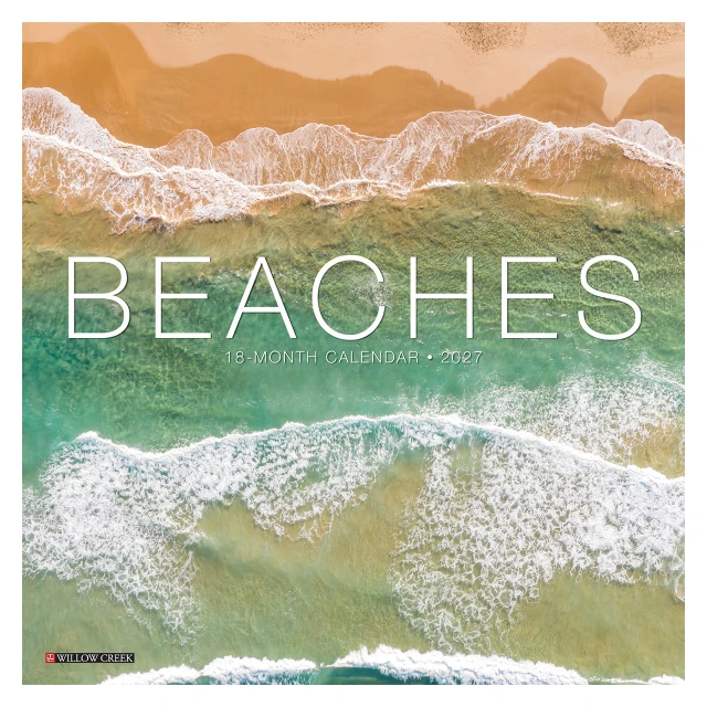 Beaches 2027 Mini Wall Calendar