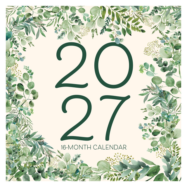 Botanical 2027 Wall Calendar
