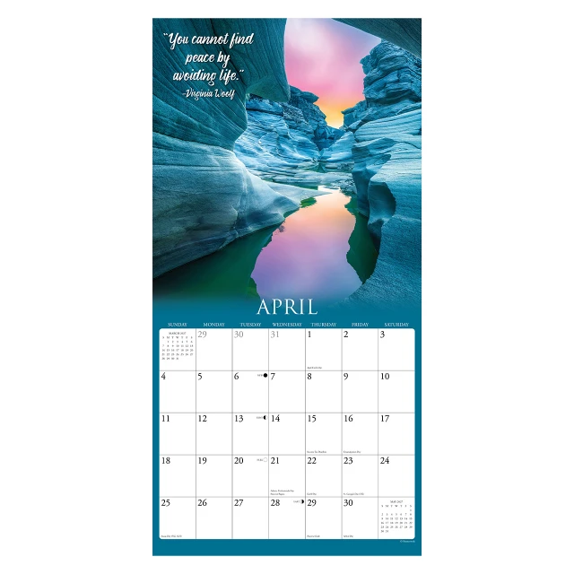Inner Reflections 2027 Wall Calendar