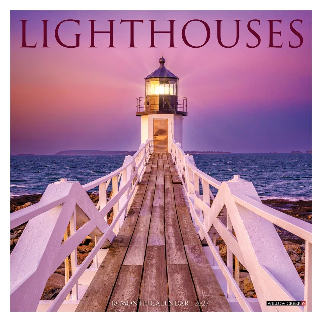 Lighthouses 2027 Wall Calendar