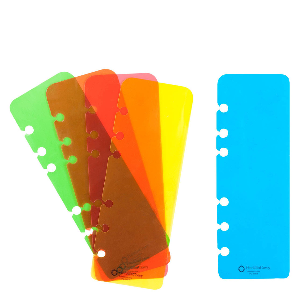 Planning Accessories other Plastics & Insertables Franklin Planner