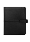 Franklincovey Binder-FranklinCovey Chevron Leather Snap Binder (Size: Classic | Color: Chicory Coffee )