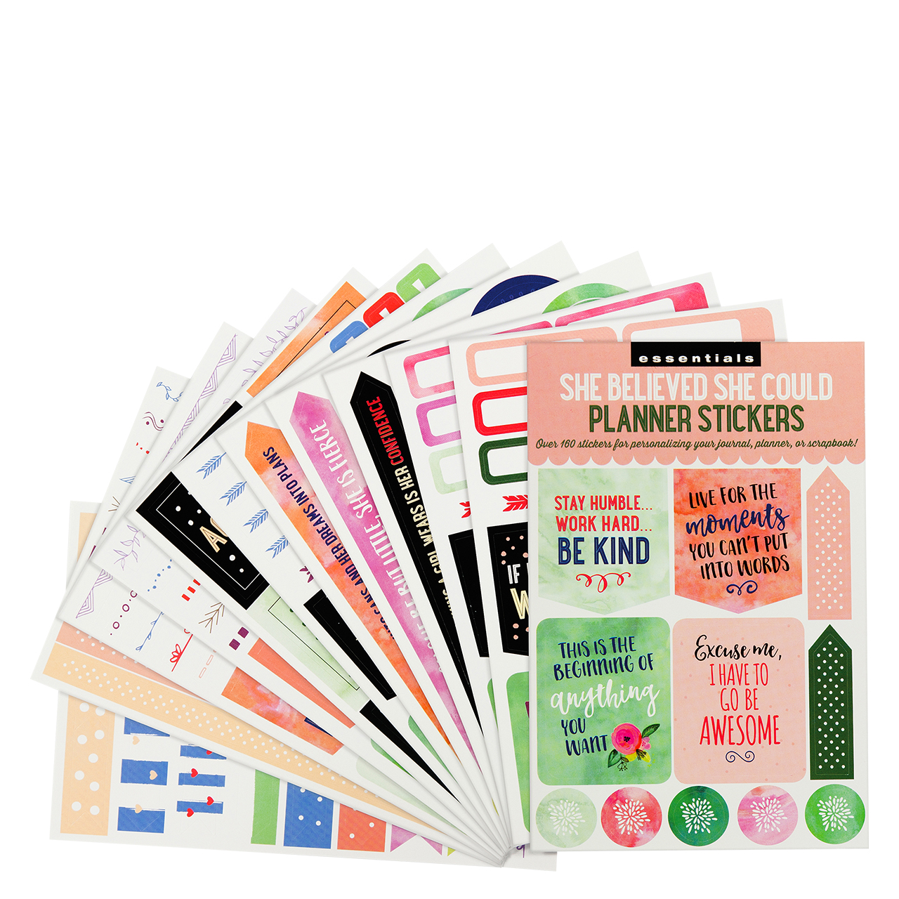 Peter Pauper Press - Essentials Habit Tracker Planner Stickers