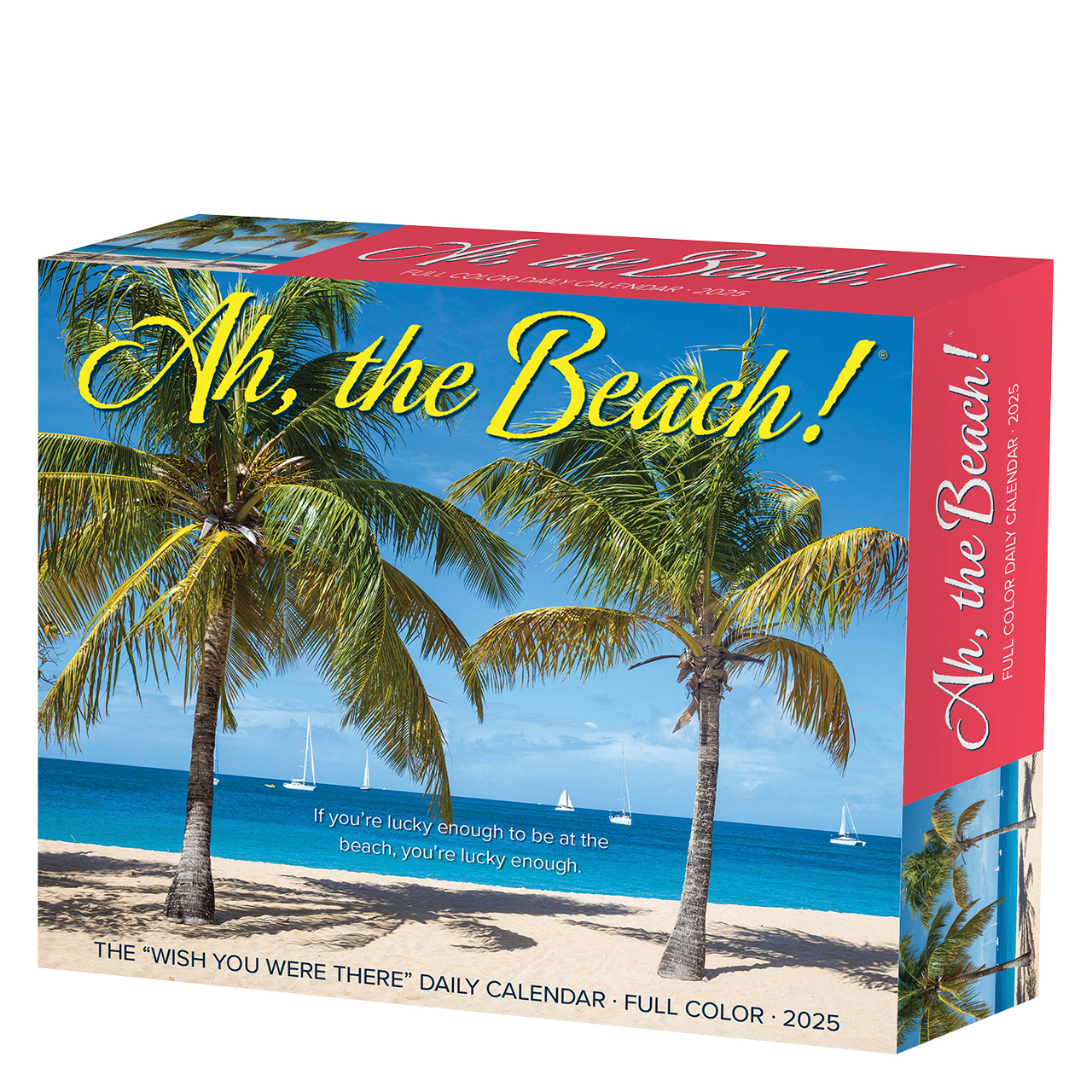 Ah, The Beach! 2025 Box Daily Desktop Calendar ah-the-beach-2025-box-daily-desktop-calendar