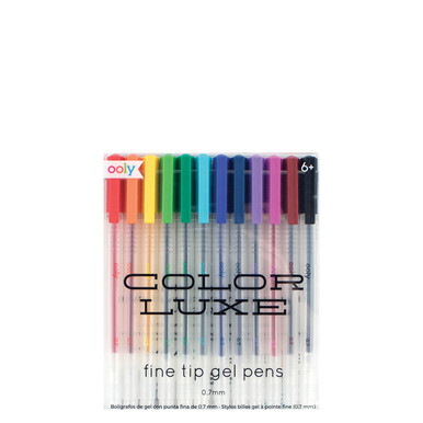 Color Luxe Gel Pen Set - Dependable Letterpress