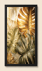 Golden Noir Feathers I