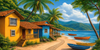 THE COLORFUL SHORE