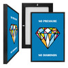 MINI36082 No Pressure, Framed UV Poster Board