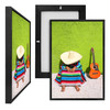 MINI41042 Elder Woman, Framed UV Poster Board