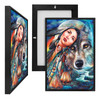 MINI66906 Wolf Spirit, Framed UV Poster Board
