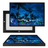 MINI20015 Miami Trees, Framed UV Poster Board