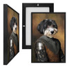 MINI85008 Dapper Dog, Framed UV Poster Board