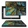 MINI11570 Under a Palm Tree, Framed UV Poster Board