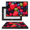 MINI34098 Berries, Framed UV Poster Board