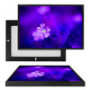 MINI15083 Violet Flower, Framed UV Poster Board