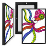 MINI50235 Colorful Octopus, Framed UV Poster Board