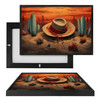 MINI16102 Deserted Hat II, Framed UV Poster Board