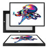 MINI50233 Octopus Marker Art, Framed UV Poster Board