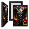 MINI16100 Home of the Brave, Framed UV Poster Board