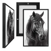 MINI73083 Wild Horse, Framed UV Poster Board