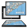 MINI19117 Seaside, Framed UV Poster Board