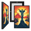 MINIJESUSB Cristo Redentor, Framed UV Poster Board