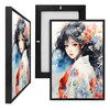 MINI73541B Anime Girl, Framed UV Poster Board