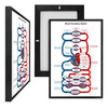 MINI98015 Blood Circulatory System, Framed UV Poster Board