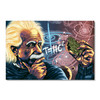 33002 Einstein Greens, Acrylic Glass Art