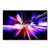 33161 Motion Blur Neon Lights, Acrylic Glass Art