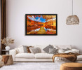 39092 Orange Lake View, Acrylic Glass Art